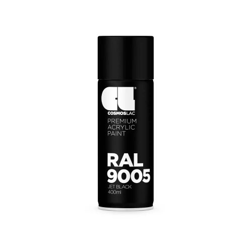 CosmosLac spray RAL 9005 matt fekete 400ml