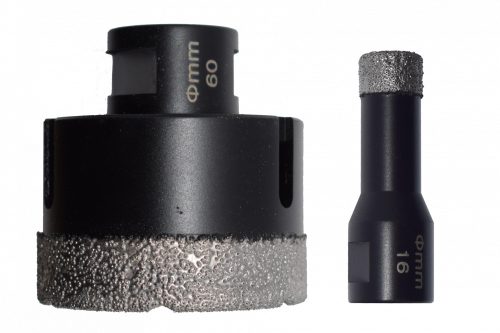 Gyémánt csőfúrószár 10,0mm M14 befogású sarokcsiszolóhoz