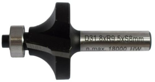 Lekerekítőmaró HM D 31,8