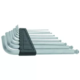 MODECO imbuszkulcs klt 1,5-10mm gömbvégű 9r. N-54-118