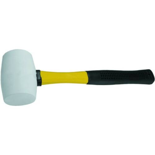 MODECO gumikalapács fehér 450g 65 mm, üvegszálas nyéllel N-31-316