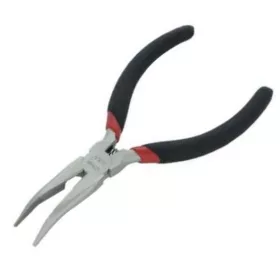 MODECO műszerész fogó rádiós hajlított 130mm N-20-305