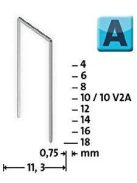 NOVUS tűzőgép kapocs "A"  6MM 2000 db