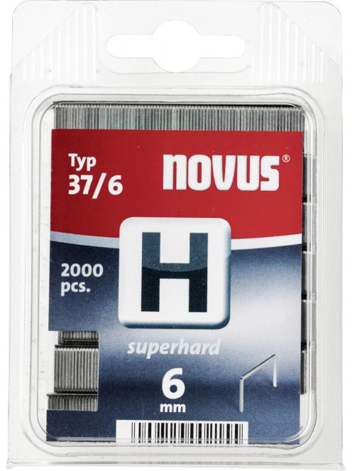 NOVUS tűzőgép kapocs "H"  6MM 2000 db ka