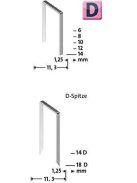 NOVUS tűzőgép kapocs "D"  6MM 1200 db