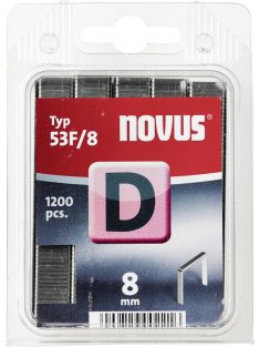 NOVUS tűzőgép kapocs "D"  8MM 1200 db