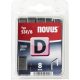 NOVUS tűzőgép kapocs "D"  8MM 1200 db
