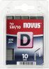 NOVUS tűzőgép kapocs "D" 10MM  600 db