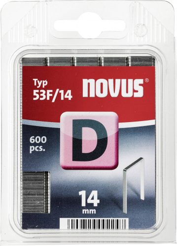 NOVUS tűzőgép kapocs "D" 14MM  600 db