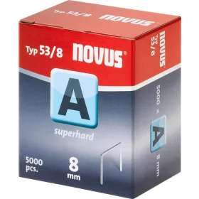 NOVUS tűzőgép kapocs "A"  8MM 5000 db (0420762)