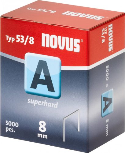 NOVUS tűzőgép kapocs "A"  8MM 5000 db
