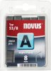 NOVUS tűzőgép kapocs "A"  8MM 1800 db (04207751)
