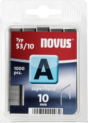NOVUS tűzőgép kapocs "A" 10MM 800 db (0420778)