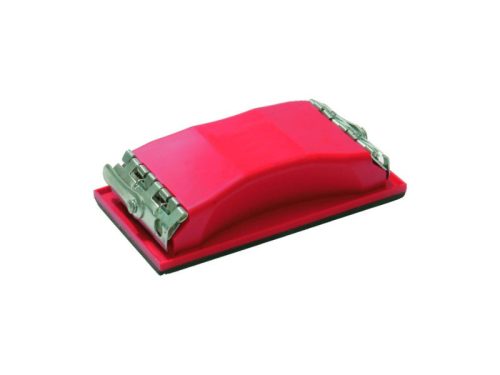 Kézi csiszoló ergonómikus 160x85mm műanyag csiptetős