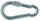 Karabíner csavarbiztosítással 12x140 DIN5299-D (10db/cs)