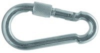 Karabíner csavarbiztosítással 12x140 DIN5299-D (10db/cs)