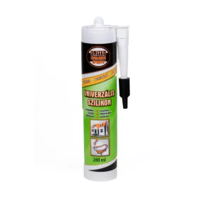 United szilikon univerzális fekete 280 ml (12)