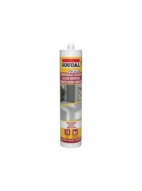 SOUDAL szilikon univerzális fehér 280ml 15db/doboz