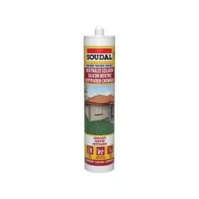 SOUDAL szilikon neutrális transparens 280ml 15db/doboz
