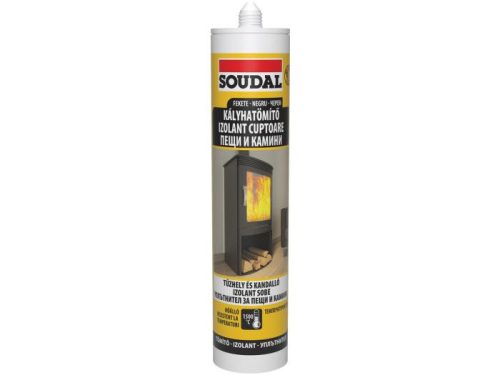 SOUDAL kályhatömítő hőálló 300ml