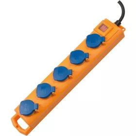   Brennenstuhl elektromos elosztó 5-ös 2m kábel kapcsolóval IP54 SL554DE3676