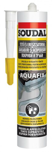 SOUDAL ragasztó AQUAFIX tető és csatorna 280ml