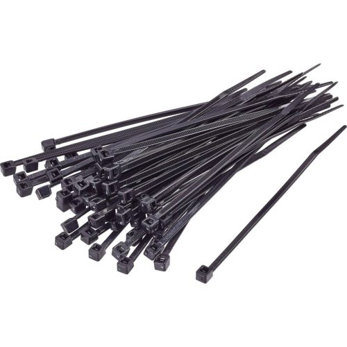 BERGER kábelkötegelő UV fekete 500x 7,6 (50db/cs)