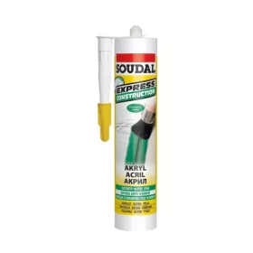 SOUDAL akryl tömítő festhető TURBO fehér 280ml (153455)