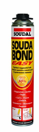 SOUDAL ragasztóhab SOUDABOND EASY pisztolyos 750ml