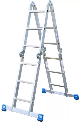 Krause Stabilo univerzális csuklós létra 4x3 fokos + MultiBoard