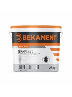   BEKAMENT BK-PLAST akril kapart vékonyvakolat fehér 1,5mm 25kg