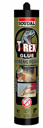 SOUDAL szerelő ragasztó T-REX EXTREME POWER GOLD 290ml