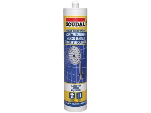SOUDAL szilikon szaniter fehér 280ml 15db/doboz