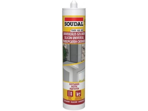 SOUDAL szilikon univerzális transparens 280ml 15db/doboz
