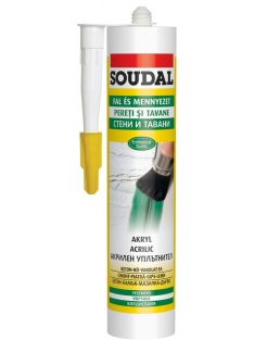 SOUDAL akryl tömítő festhető 280ml 15db/doboz