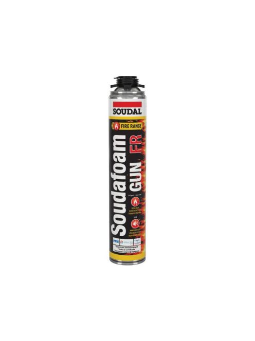 SOUDAL purhab SOUDAFOAM FR HY tűzgátló pisztolyos 750ml 12db/doboz