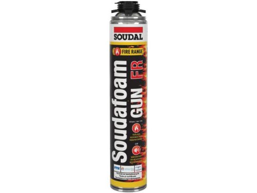 SOUDAL purhab SOUDAFOAM FR HY tűzgátló pisztolyos 750ml 12db/doboz
