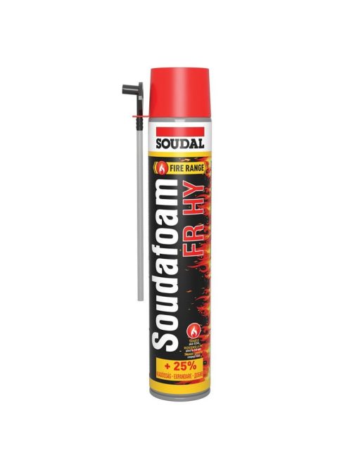 SOUDAL purhab SOUDAFOAM FR HY tűzgátló kézi 750ml 12db/doboz