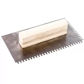 Acélsimító 250x130mm fogazott  5MM (042104-0014)
