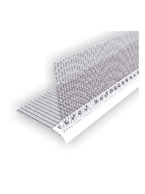 PVC hálós élvédő vizorral 8x12cm 2,5m (50db/cs)