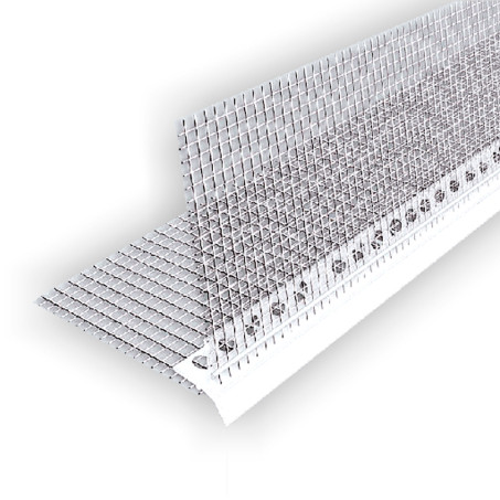 PVC hálós élvédő vizorral 8x12cm 2,5m (30db/cs)