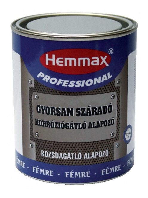 HEMMAX Cool 3in1 festék alapozó gyorsanszáradó Fekete 0,9kg