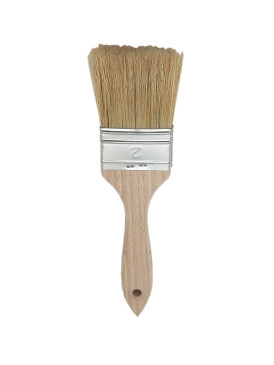 Ecset dupla natúr fa nyelű  2,5" 60mm (12db/cs)