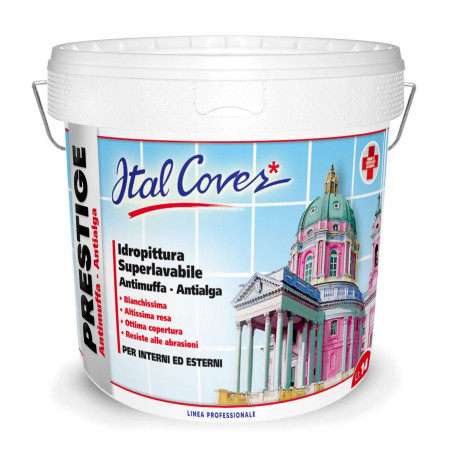 ITAL COVER-IC PRESTIGE alga- és penészölő matt beltéri falfesték  4L