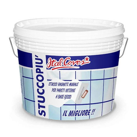 ITAL COVER-IC STUCCOPIÚ kész glett 0-15mm 1kg