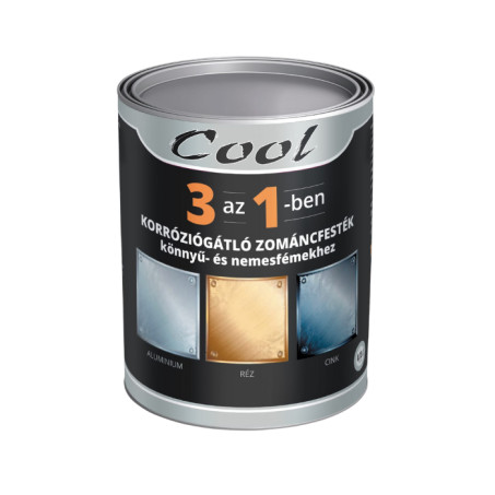 HEMMAX Cool 3in1 DTZ festék zománc nemesfémre 01 Fehér 0,75L