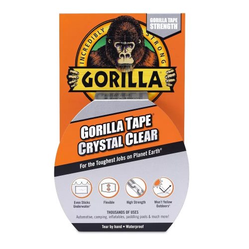 Gorilla CLEAR vízálló javítószalag 8,2m
