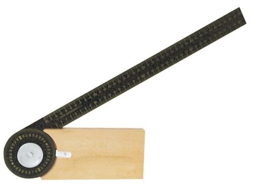 Szögmérő fa acél 500 MM TOPEX