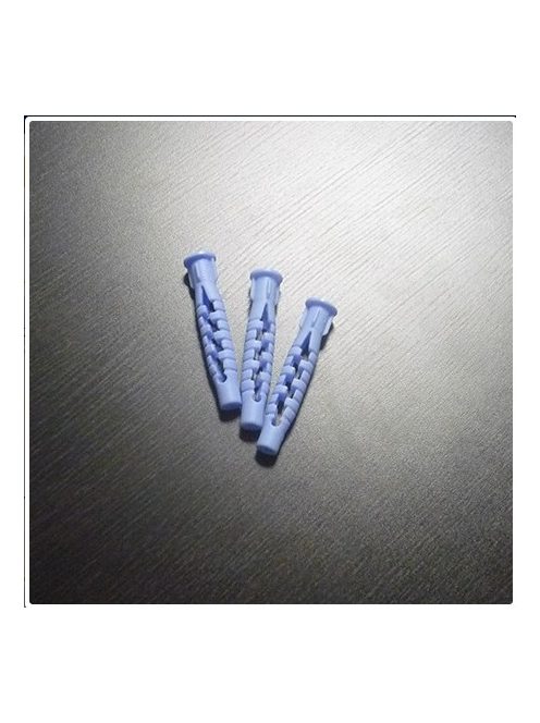 Műanyag tipli kék  6x 60 (100db/cs)