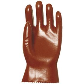 Védőkesztyű 3510 mártott saválló bordó 26cm